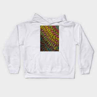 Waves of Gold 1 Kids Hoodie